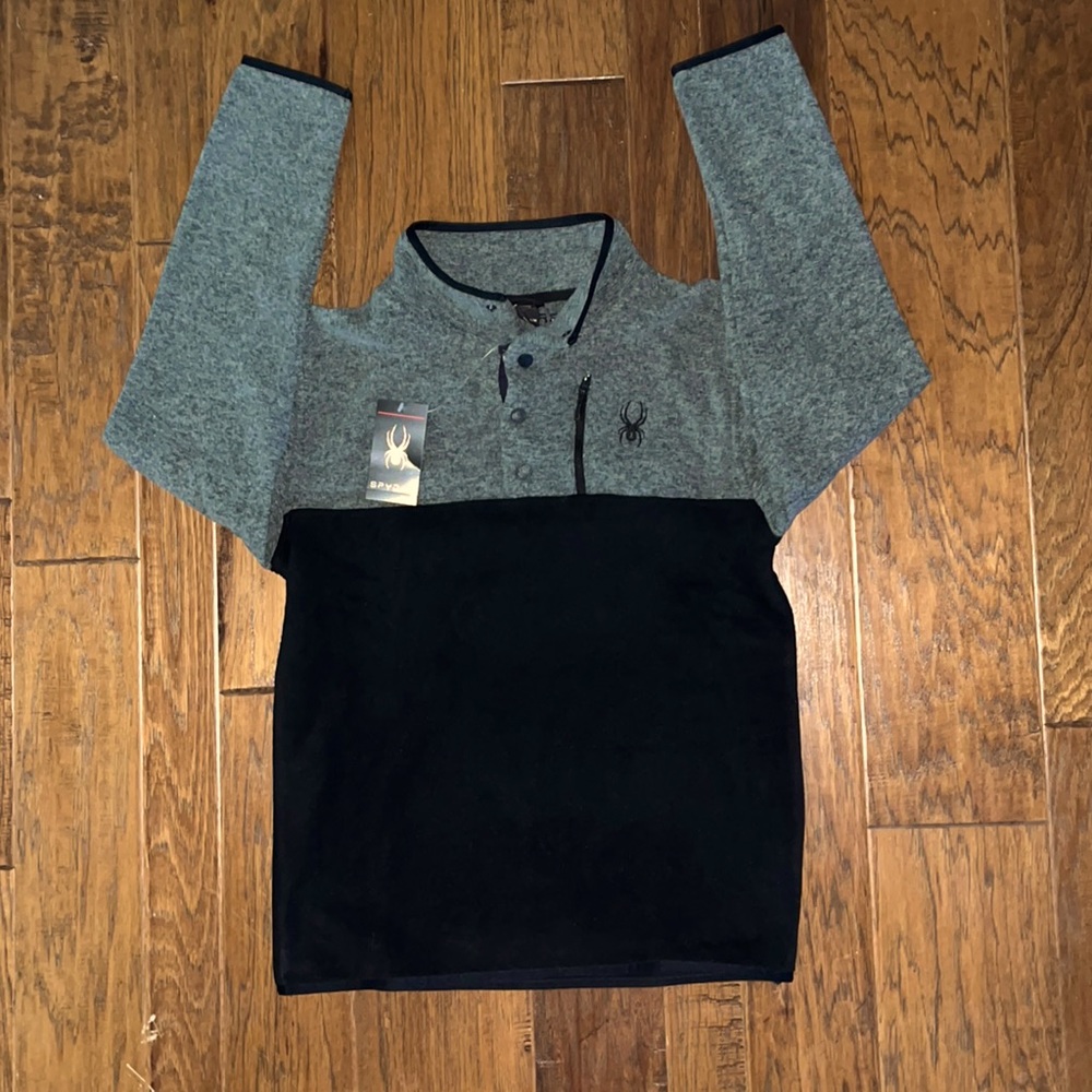 NWT Spyder Two-Toned Pullover